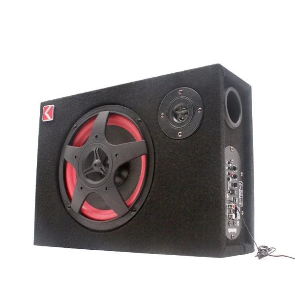 12V/24V/220V High Power Bluetooth Three Use 6-Inch Square Card Car Subwoofer - Image 4