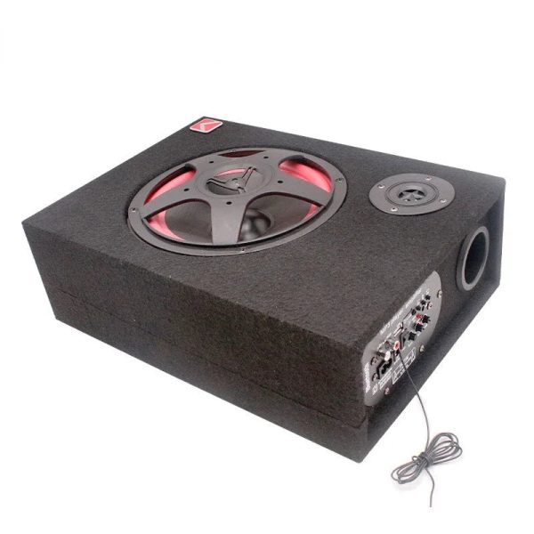 12V/24V/220V High Power Bluetooth Three Use 6-Inch Square Card Car Subwoofer