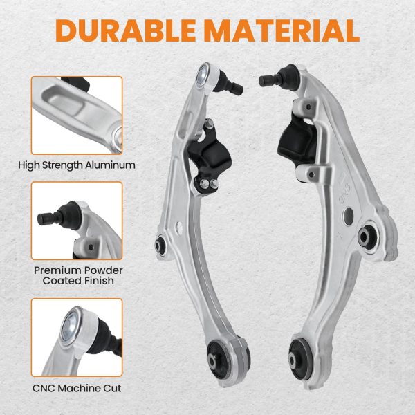10pcs/Set Suspension Kit Front Lower Control Arm Tie Rod for Nissan Maxima 2009 2010 2011 2012 2013 2014 - Image 3