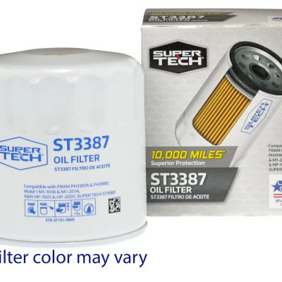 (3 Pack)  ST3387 10K Mile Spin-On Motor Oil Filter Fits GM and Isuzu Fits Select: 1988-2000 CHEVROLET GMT-400, 1995-2000 CHEVROLET TAHOE