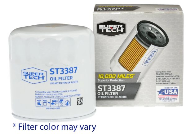 (3 Pack)  ST3387 10K Mile Spin-On Motor Oil Filter Fits GM and Isuzu Fits Select: 1988-2000 CHEVROLET GMT-400, 1995-2000 CHEVROLET TAHOE - Image 2