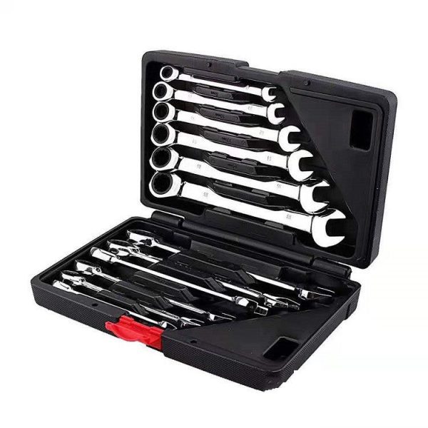 12PC Dual-purpose Ratchet Wrench Activity Auto Repair Tool - Image 3