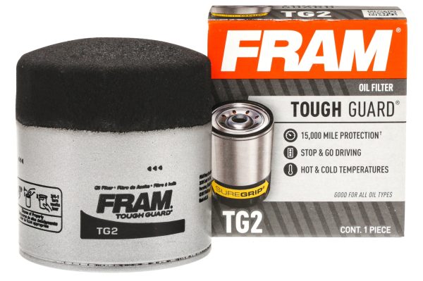 (3 Pack)  Tough Guard Oil Filter, TG2, 15,000 Mile Replacement Oil Filter Fits Select: 1993-2014 FORD F150, 2008-2012 DODGE RAM 1500 - Image 2