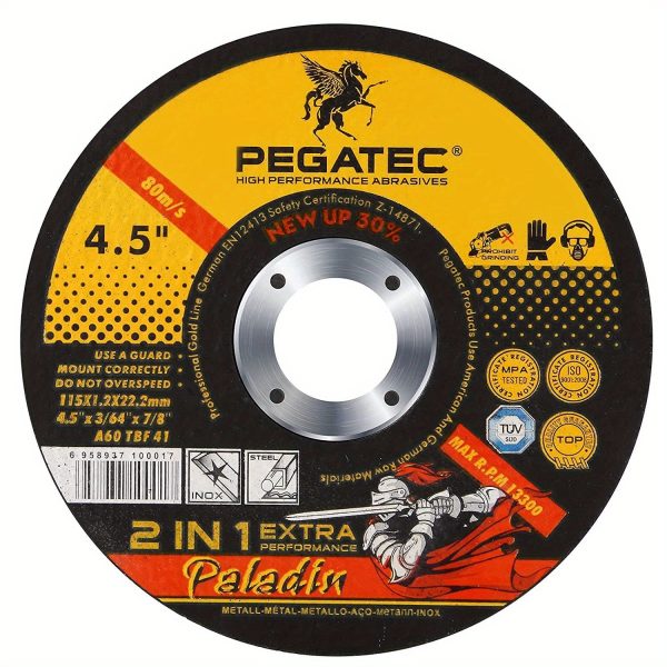 10/25/50pcs Ultra-Thin Cutting Disc Wheels - Superior Metal Cutting Performance with 4.5-Inch Diameter and Long-Lasting Durability - Ideal for Heavy-Duty Metalworking Applications - Image 7