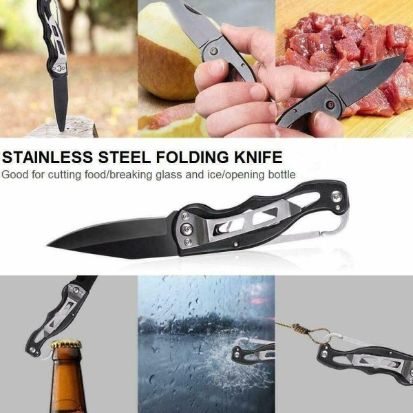 14 in 1 Outdoor Emergency Survival And Safety Gear Kit Camping - Image 5